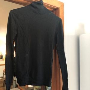 Ann Taylor Black Turtleneck Sweater - XS